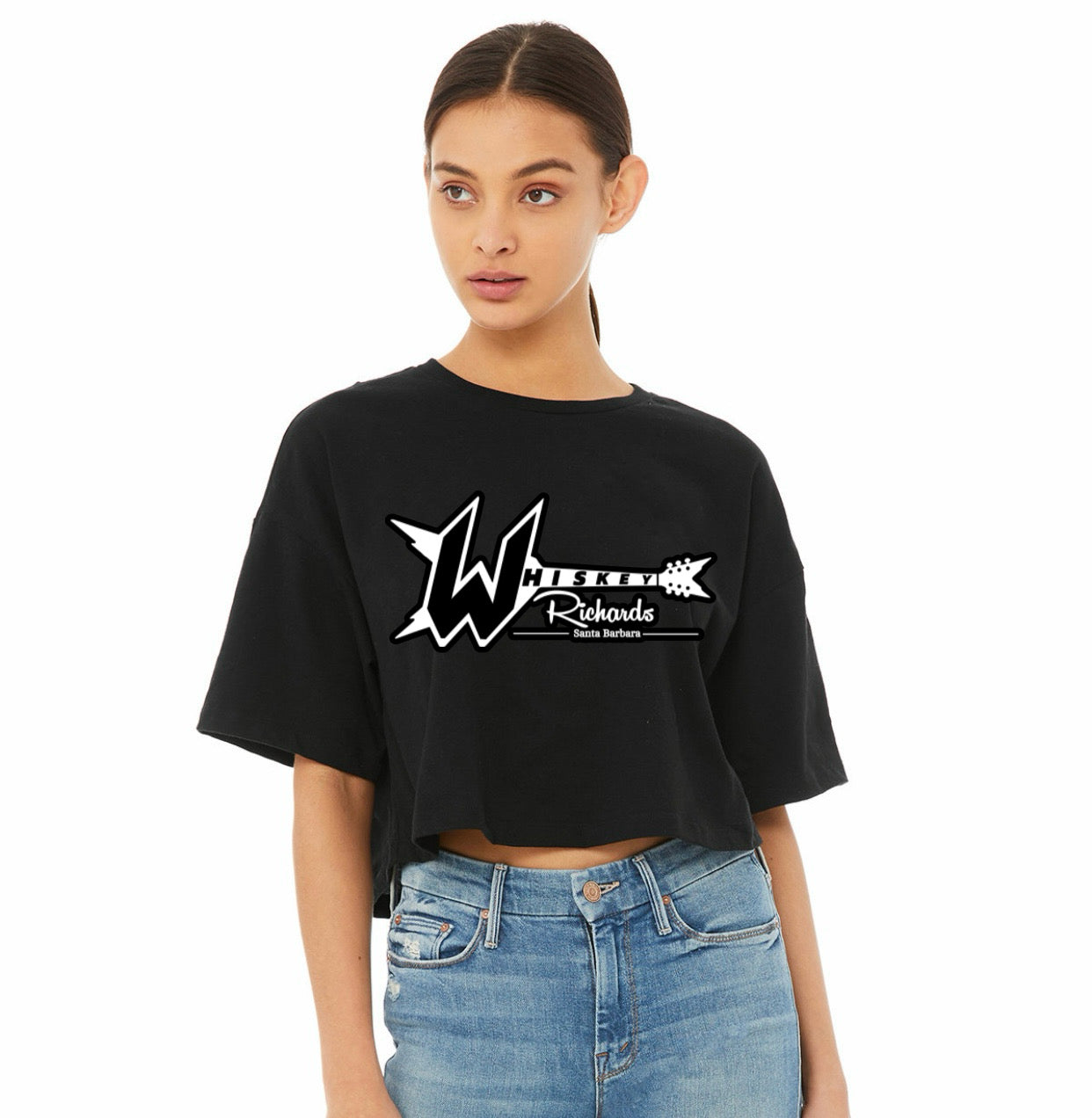 Crop Tee Front Logo