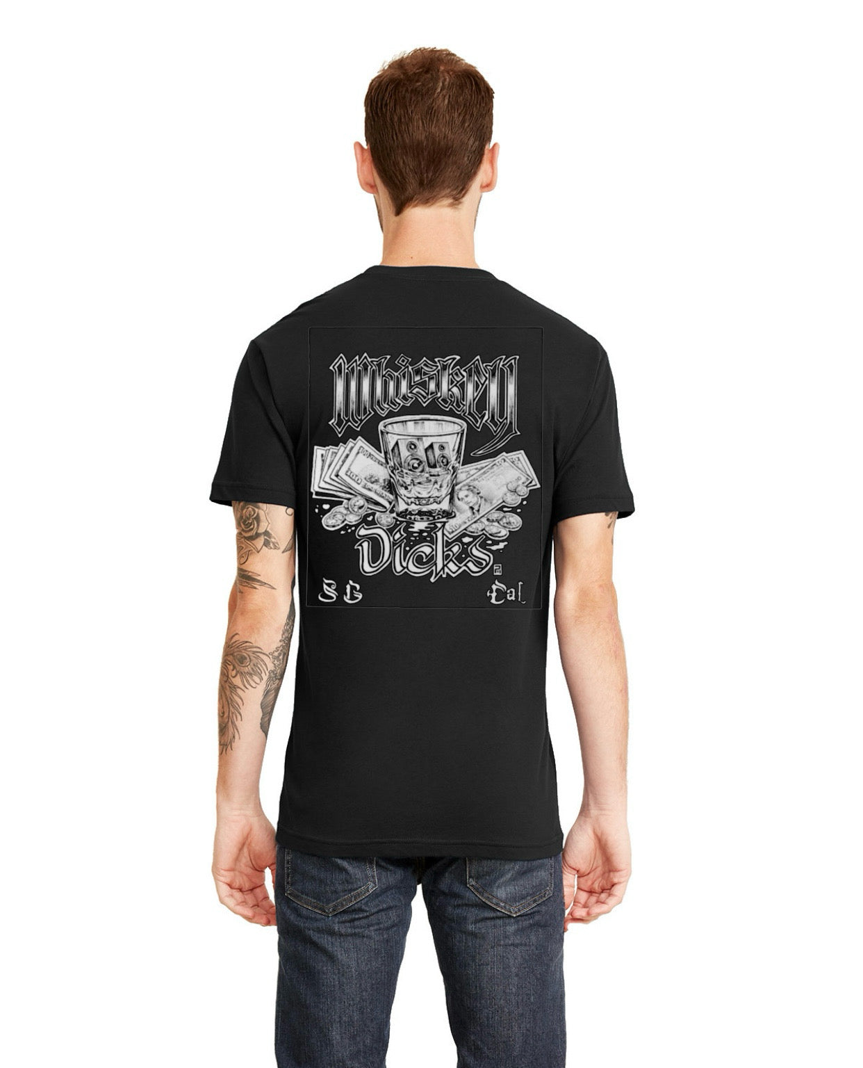 Pocket Tee Whiskey Dicks
