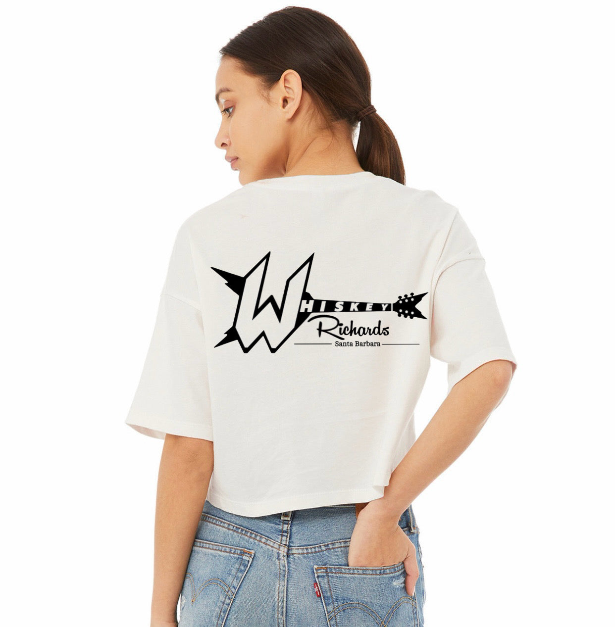 Crop Tee Back Logo