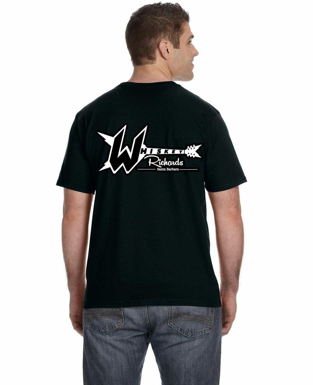 Short Sleeve Tee Guitar Logo