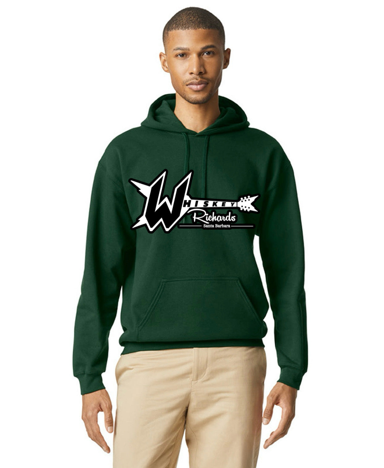 Pullover Hoodie Front Logo