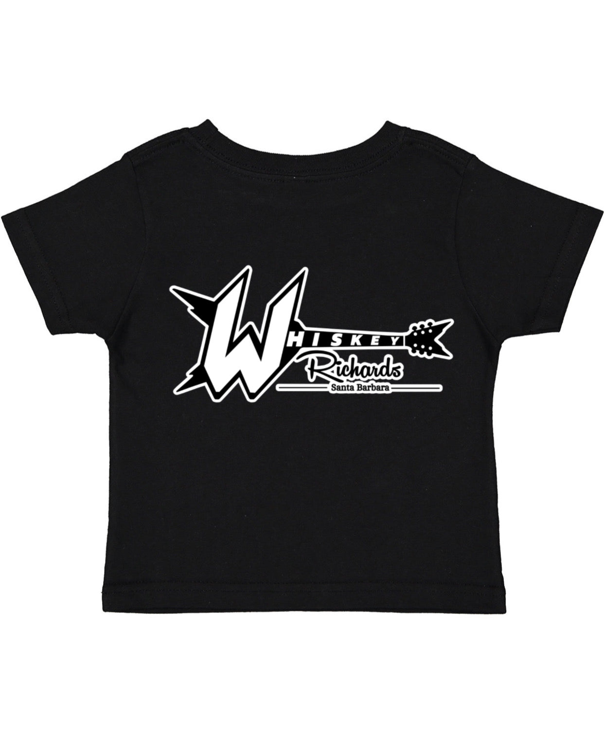 Toddler Tee Guitar Logo Back