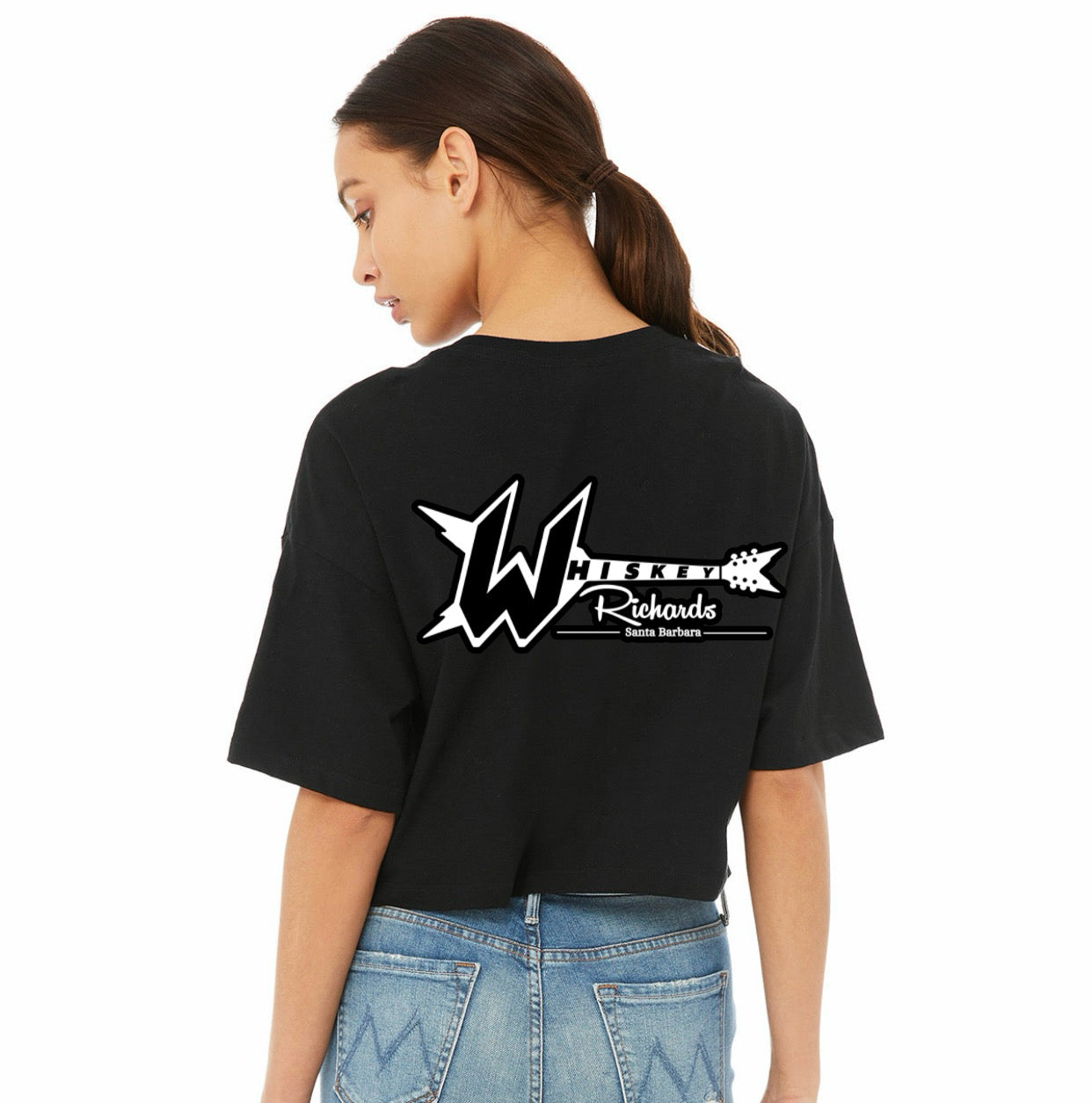 Crop Tee Back Logo