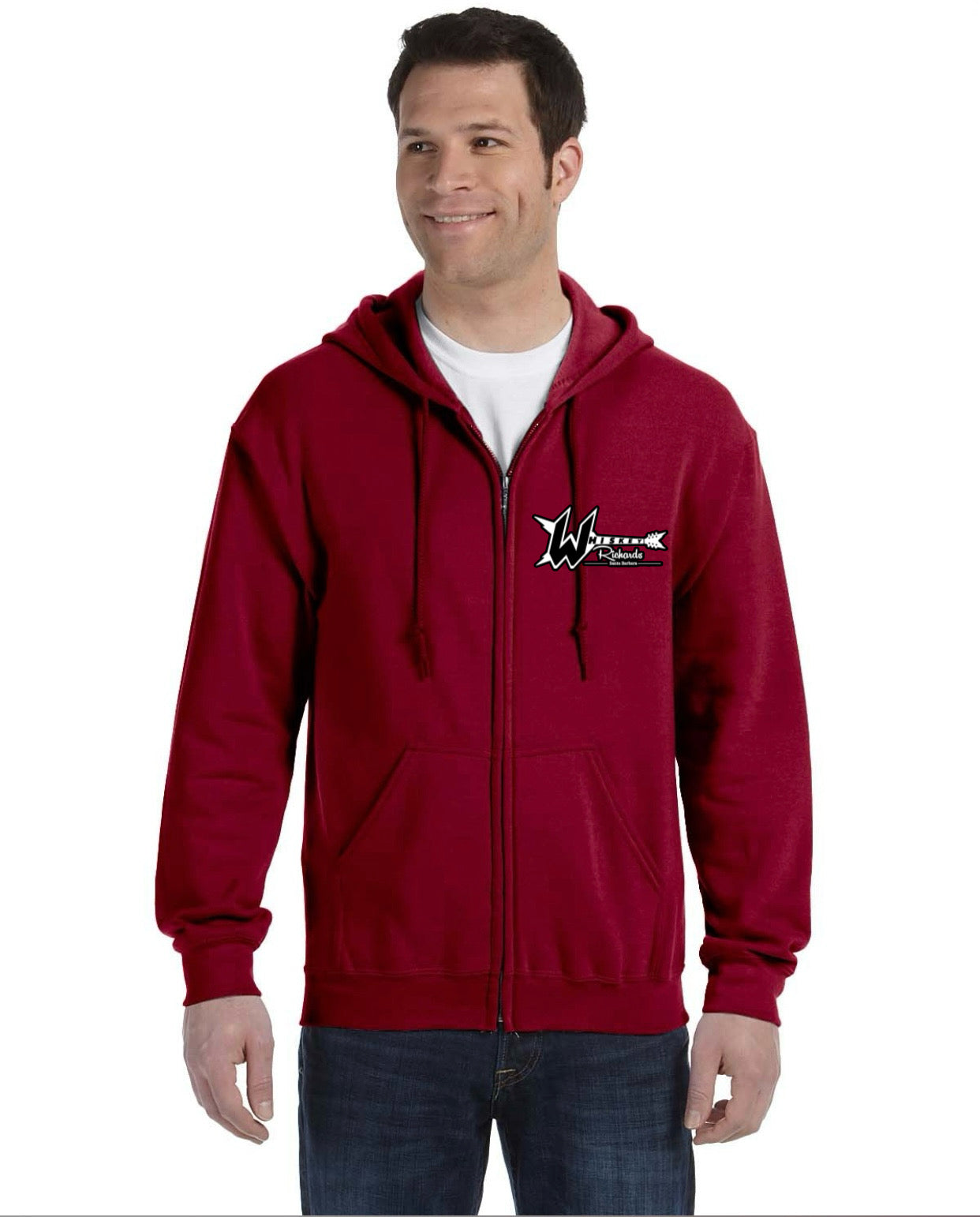Zip-up hoodie