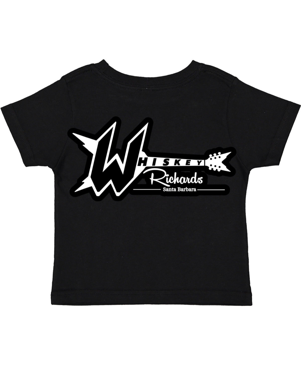Toddler Tee Guitar Logo Back